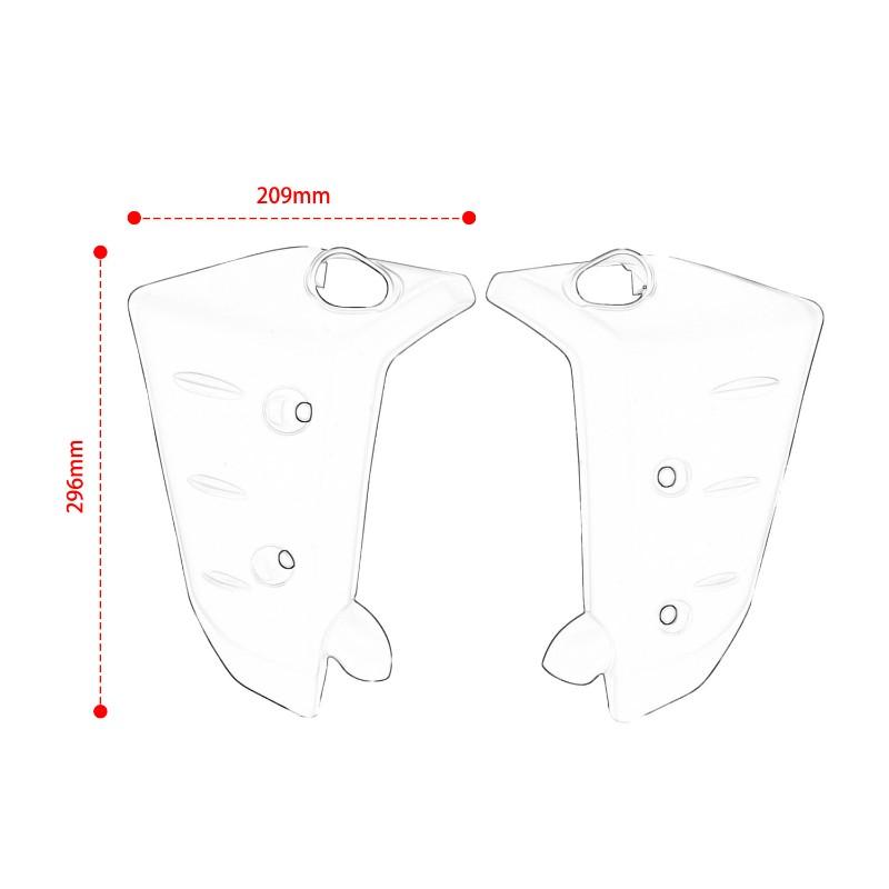 Motorcycle Radiator Guard Protectors Side Plate Sliders For MT-10 FZ-10 - Accessories