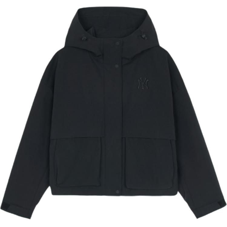 New MLB New York Yankees Jacket Women's Black 3FWJB0151-50BKS