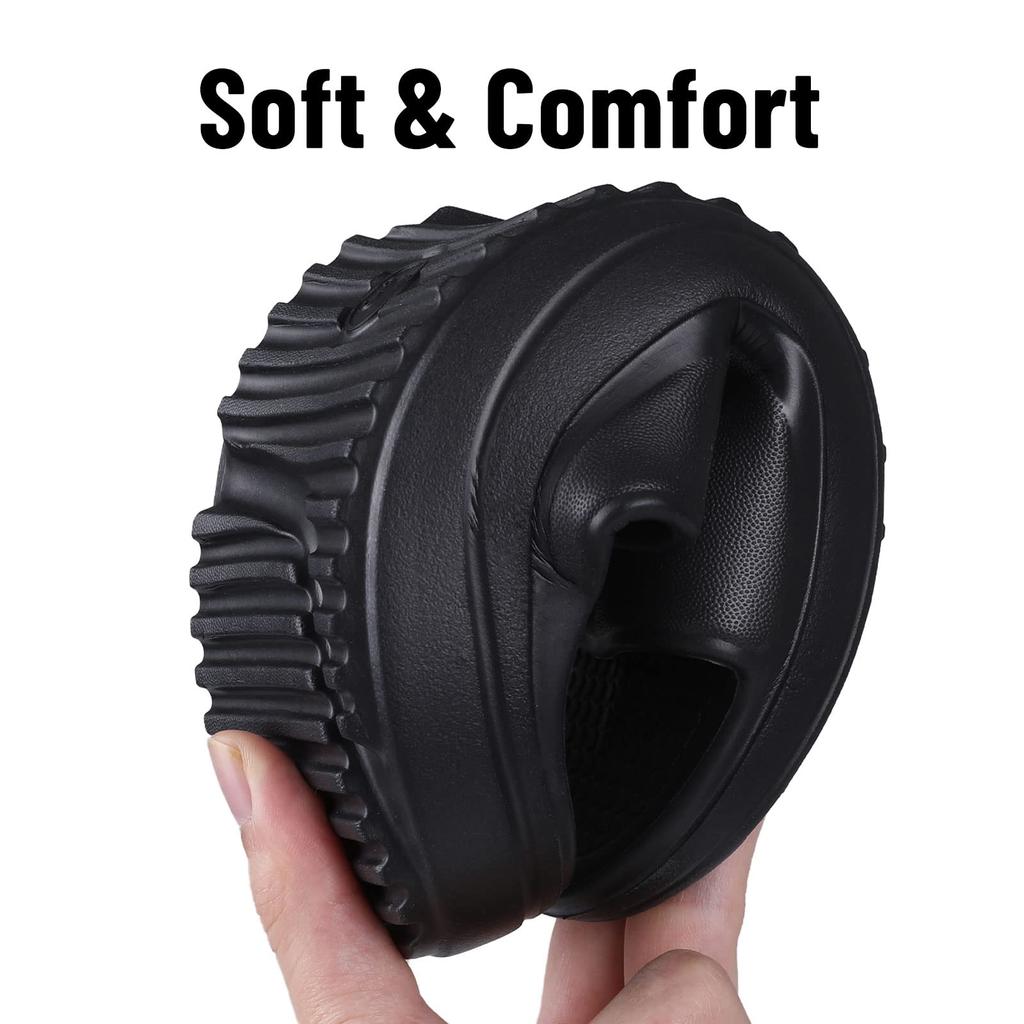 Fashion Shevalues New Men's Orthopedic Sandals Fashion Men's Beach Flip Flops Unisex Soft Sandals With Arch Support Home Bathroom Slides