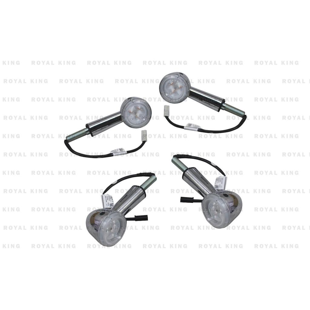 Royal Enfield Interceptor & Gt 650 "Silver LED Indicators"
