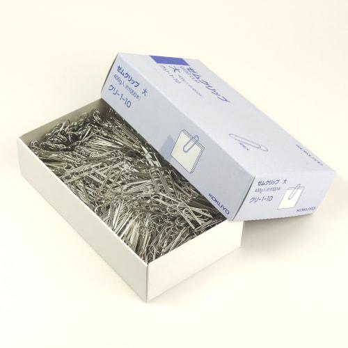 KOKUYO Edelsteinclip groß, ca. 1000 Stück, Kuri-1-10