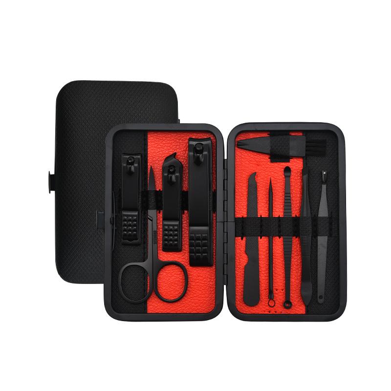 

10 / 15 / 25 Маникюрные инструменты Ножницы для удаления омертвевшей кожи Ножницы для ногтей на ногах Полный маникюрный набор 10pcs красный