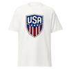 Koszulka Mistrzostwa Świata w Piłce Nożnej USA 2026 | Wzór Tarczy ze Witrażu | Koszulka Kibica USMNT USWNT