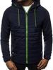 2026  Autumn Winter Print Winter Warm Sport Jackets Male Splice Color Man Zipper Mens Fitness Coats Yasheng