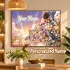 Custom Name Genshin Impact 5D Diamond Painting Personalized Full Drill Diamond Art Kit Gift