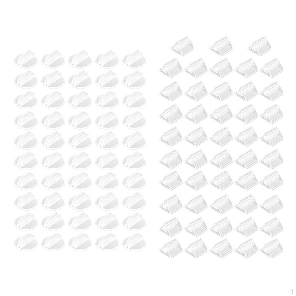 98 stk Visningsstativ Event Navnekortholdere Praktiske Elegante Menyklips Miniatyrbase for Dekorasjon