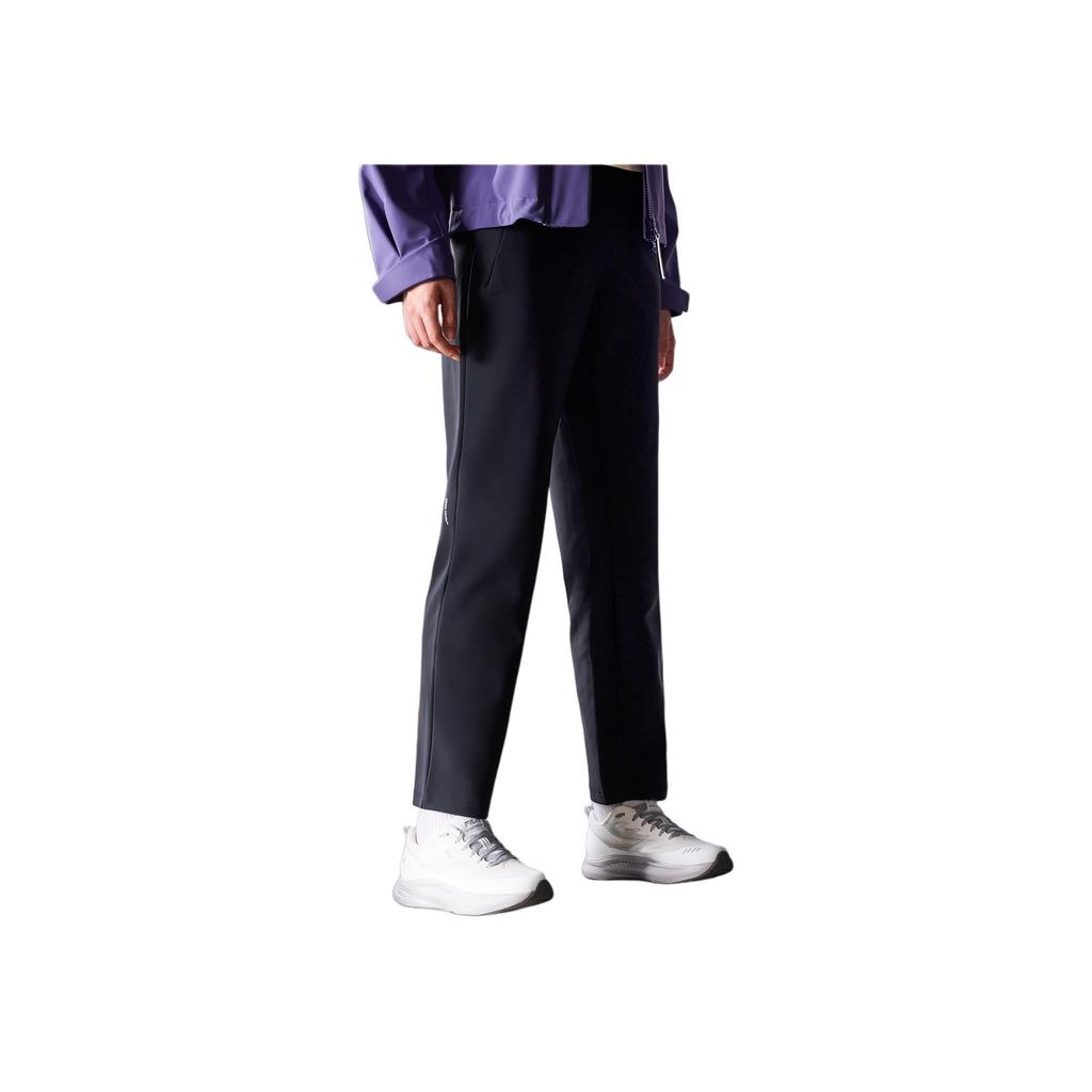 FILA Fitness Series Simple Classic Versatile Comfortable Breathable Casual Straight Leg Knit Sports Pants Women bottoms A11W541611F-BK