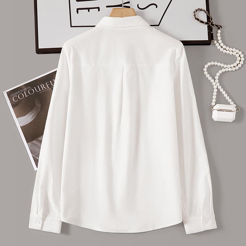 Women's Embroidered Turn-Down Collar Shirt