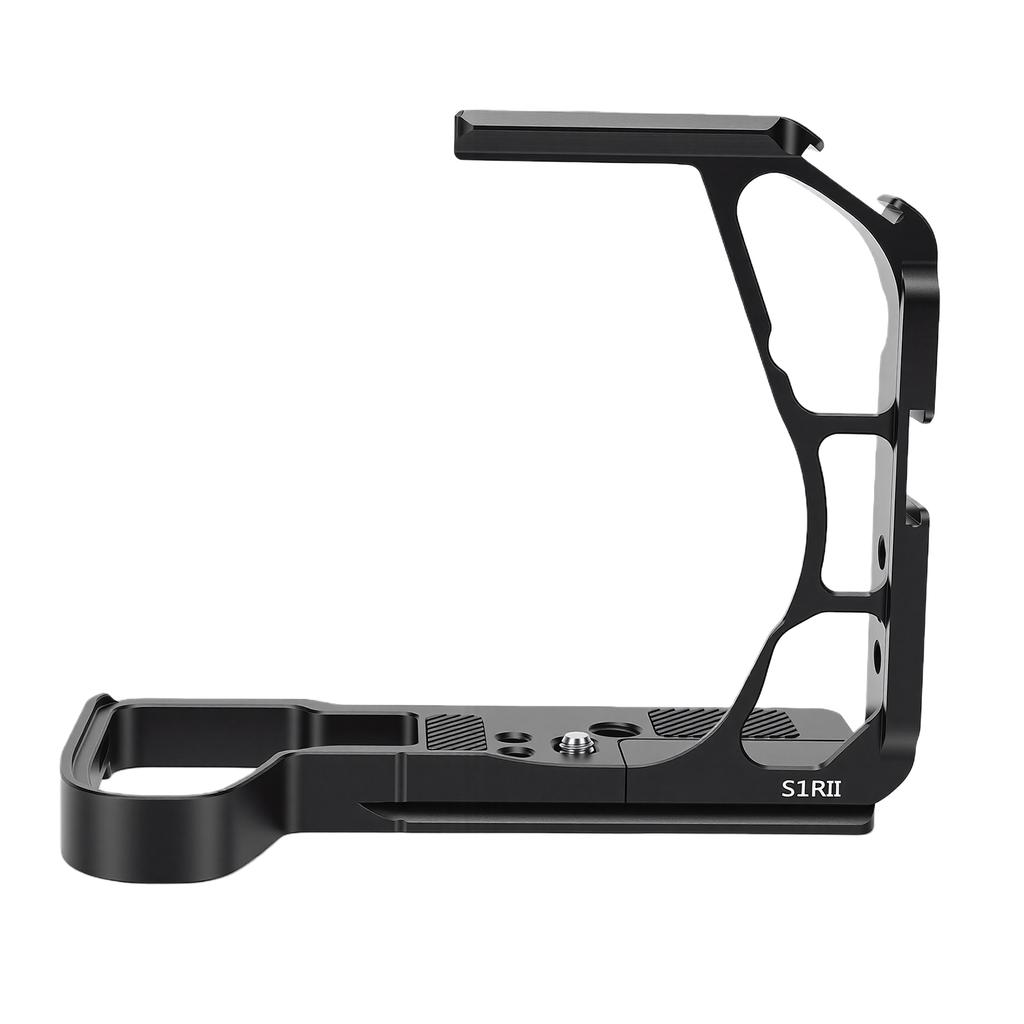 Camera Cage Fit for S1RII S1II S1IIE Cameras Aluminum Alloy Camera Cage with 1 4 Inch Screw Hole 3 8 Inch Locating Hole