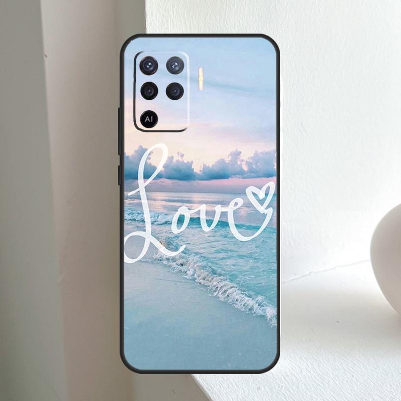 Love Summer For OPPO A78 A98 A18 A38 A58 A5 A6 Pro A15 A17 A57 A16 A76 A96 A54 A74 A94 A40 A60 A80 Case