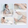8D Neck And Shoulder Massager with Heat Shiatsu Deep Tissue Kneading Rechargeable Cervical Massager for Muscle Pain Relief Portable Massage Pad