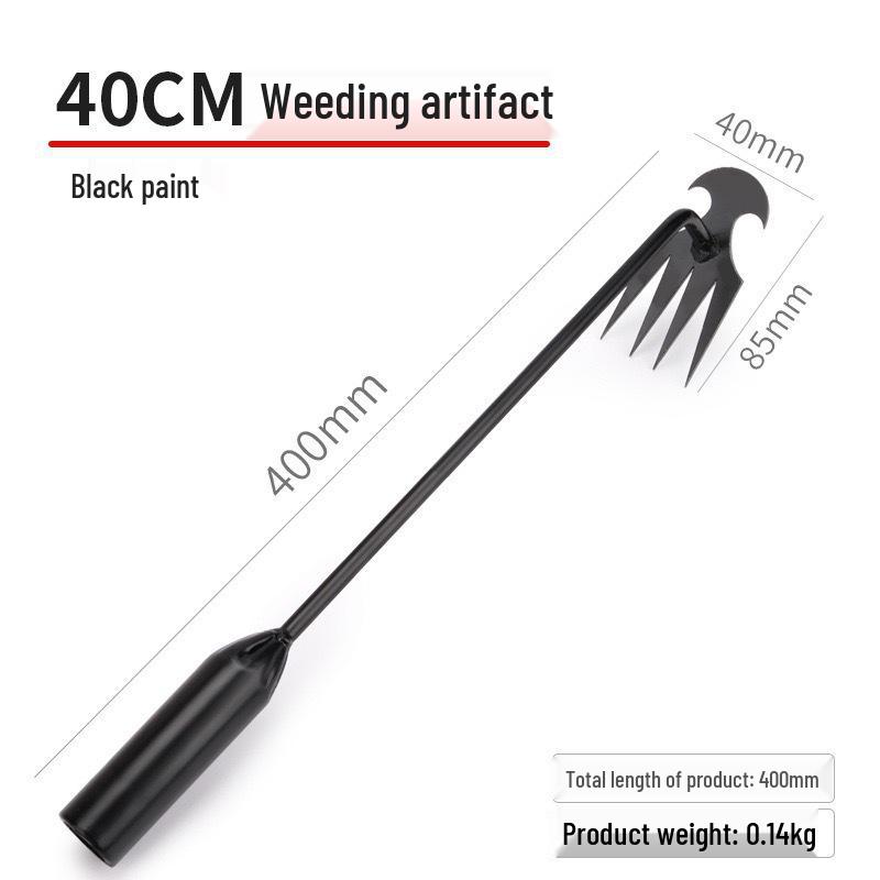 Manganese Steel Weeding Hoe: Root Remover & Soil Loosener Tool for Gardening & Farming.