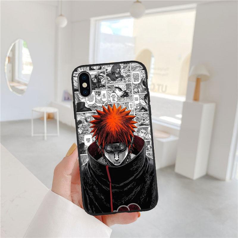 LO80 Pain Akatsuki NARUTO Soft Shell Phone Case for Redmi Note 13 14 Pro+ Plus A3 A3X 13X 13C 13R 14S 14C 14R