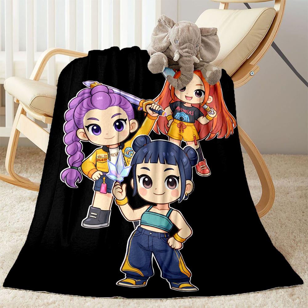 Starlit Harmony Blanket Ultra-Soft Perfect for Bed Couch Office Chair All-Season Use Digital Print Birthday Christmas Gift Blanket