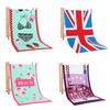 Microfiber Beach Towel With Active Print Fast Drying For Adults