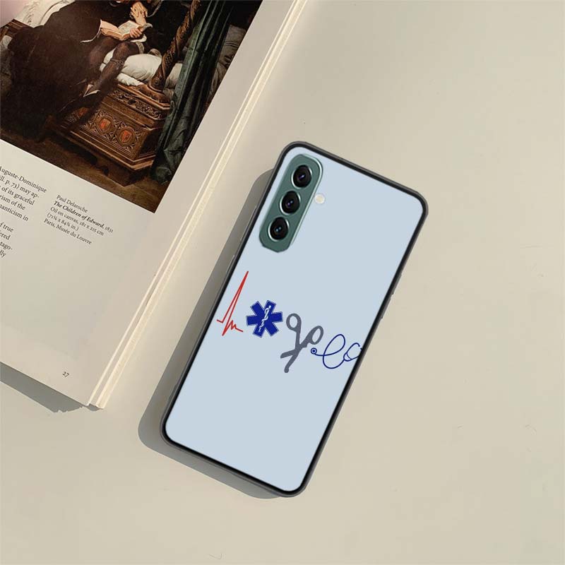 EMT EMS Medical Rescue Phone Case for Samsung A54 A14 A24 A34 A17 A37 A57 A55 A35 A25 A15 A07 A05S A04S A12 A22 A32 A52S A72 Gal