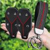 Silicone Car Key Case Keychain for BYD Formula Leopard SUPER 5 Ultra 8 Titanium 3 9 Fang Cheng Bao Shell Holder Fob Accessories
