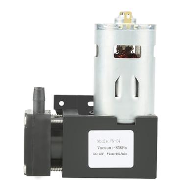 12V   Small Oilless Vacuum Pump, 42W, 40LCelsiusmin, for Vacuum Adsorption Automation Equipment, Packaging Machines