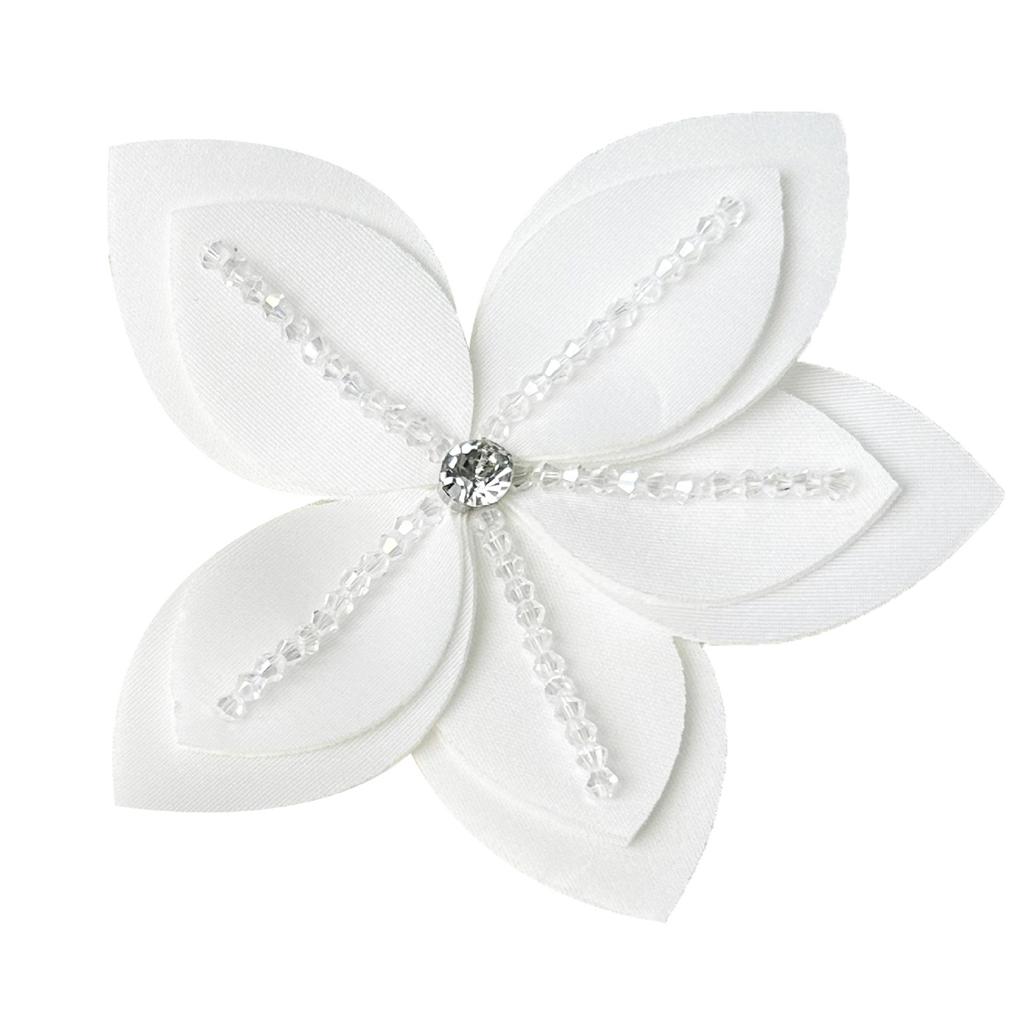 Fashionable Camellia Brooch Luxurious Clothing Pin Durability Flower Brooch for Professional Attire