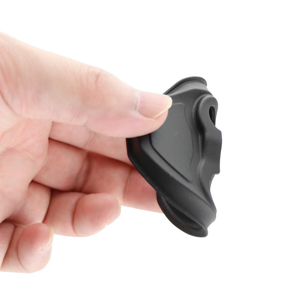 For 2016-2023 Tesla Model 3 Model Y Door Lock Cover Protective Latch Cover ABS Carbon Fiber Style 4pcs