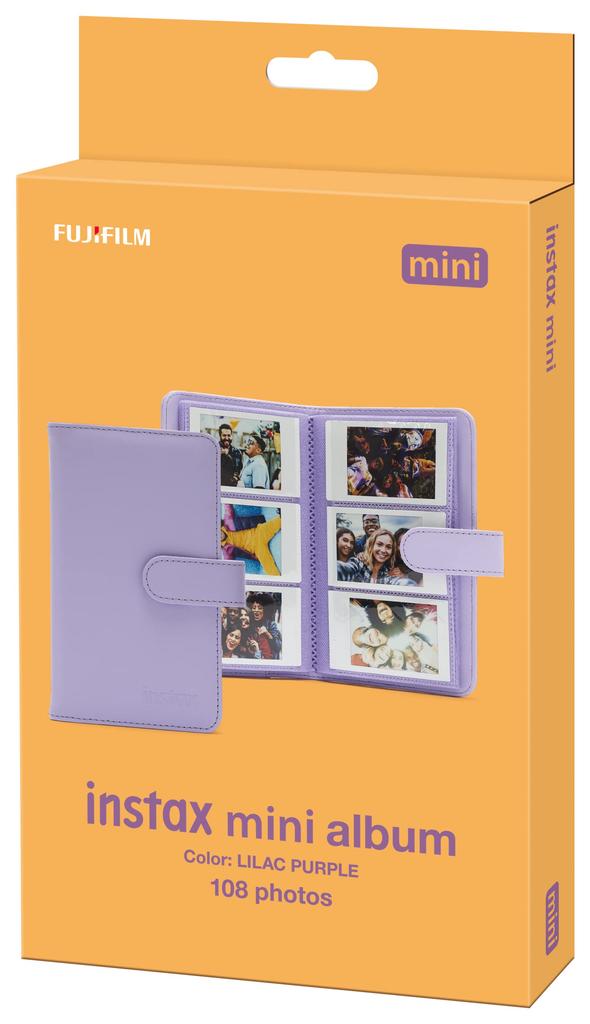 FUJIFILM Album for film 108 sheets storage INSTAX mini 12 Album 108 Purple "INSTAX mini"