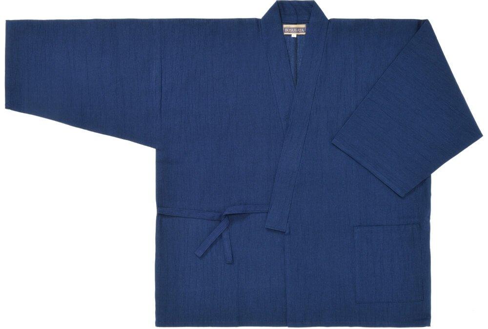 

лен ива работа Сделано в Японии для мужчин темный [Хлопковая одежда] (М, синий)