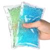 Hot/Cold Reusable Gel Bead Pack Hot and Cold Compress for Knees,Ankles,Arm,and Back Hot Cold Packs for Headach Injuries