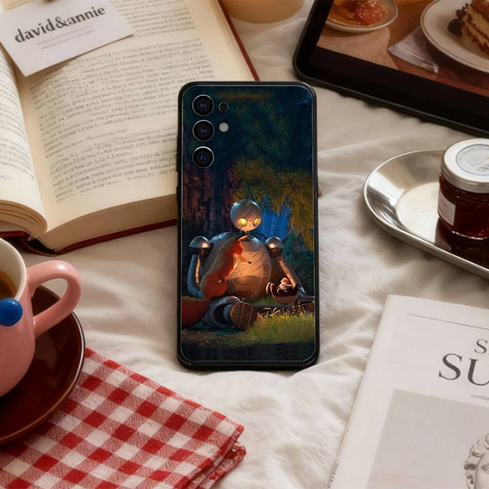 Cozy The W-Wild Robot   Phone Case For Samsung S 25,24,23,22,30,21,10,9,Ultra,Plus,Lite,FE,4,5 G Soft Black Case