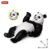 Oenux China Panda Bamboo Wild Animals Action Figures Model Figurine PVC Miniature Cute Decoration Education Collection Kid Toy