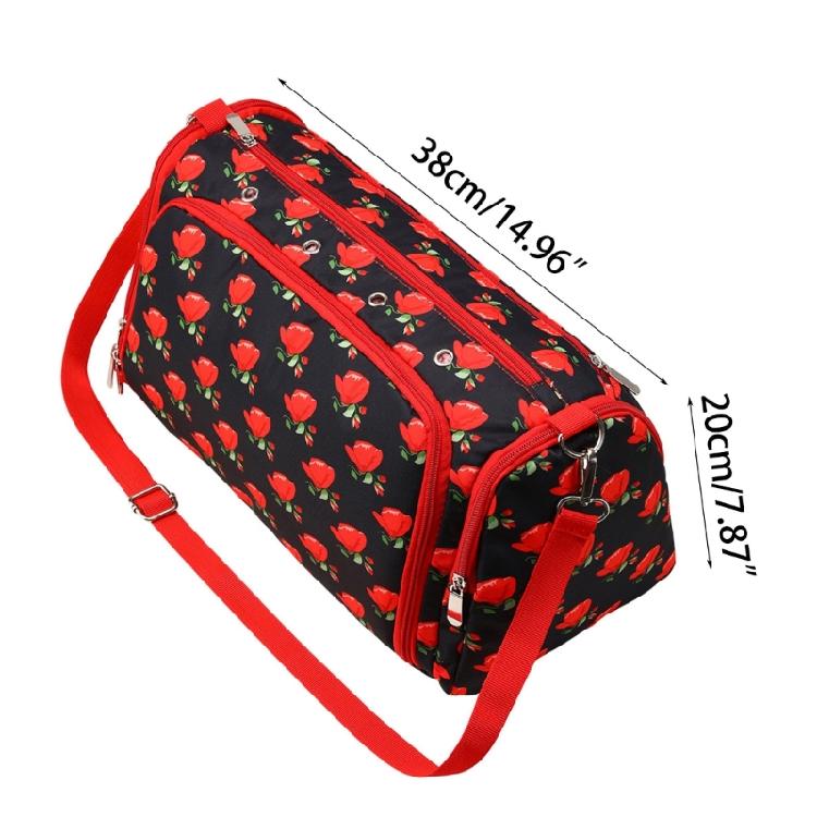 Yarn Storage Organiser Yarn Bag Lightiweght Crochet Tote for Crochet Hooks