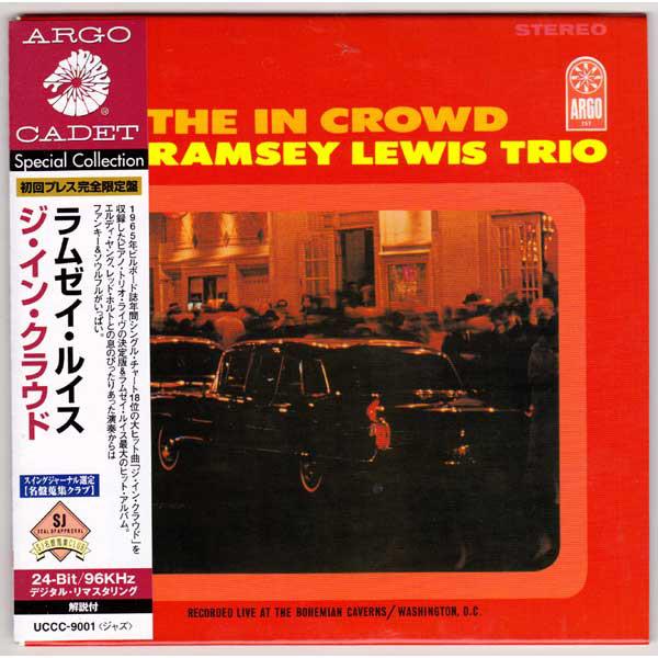 

CD RAMSEY LEWIS TRIO - The In Crowd UCCC9001 Argo 2002 Japan ObiJazz Used