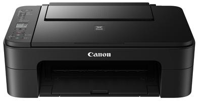 Vecchio modello stampante Canon A4 a getto d'inchiostro multifunzione PIXUS TS3130S nero