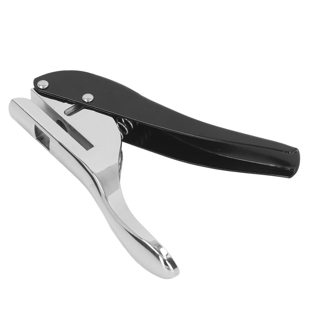 8mm Single Hole Punch Heavy Duty Handheld Puncher Portable Punching Pliers for Paper Belt PVC Film