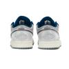 Jordan Air Jordan 1 Cushioning, Wear Resistant Low Top Vintage Basketball Shoes Unisex Gray White FN5214-141(Team210-)