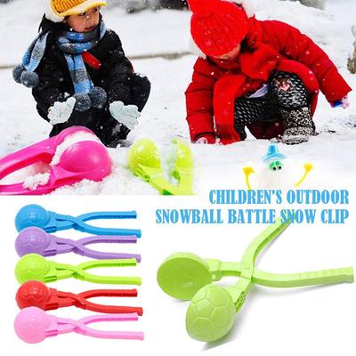 Snowball Rice Mold DIY Snowball Maker Rice Ball Mold With Handle Winter Snow Toys Cute Animal Rice Shaper For Kids And Adults