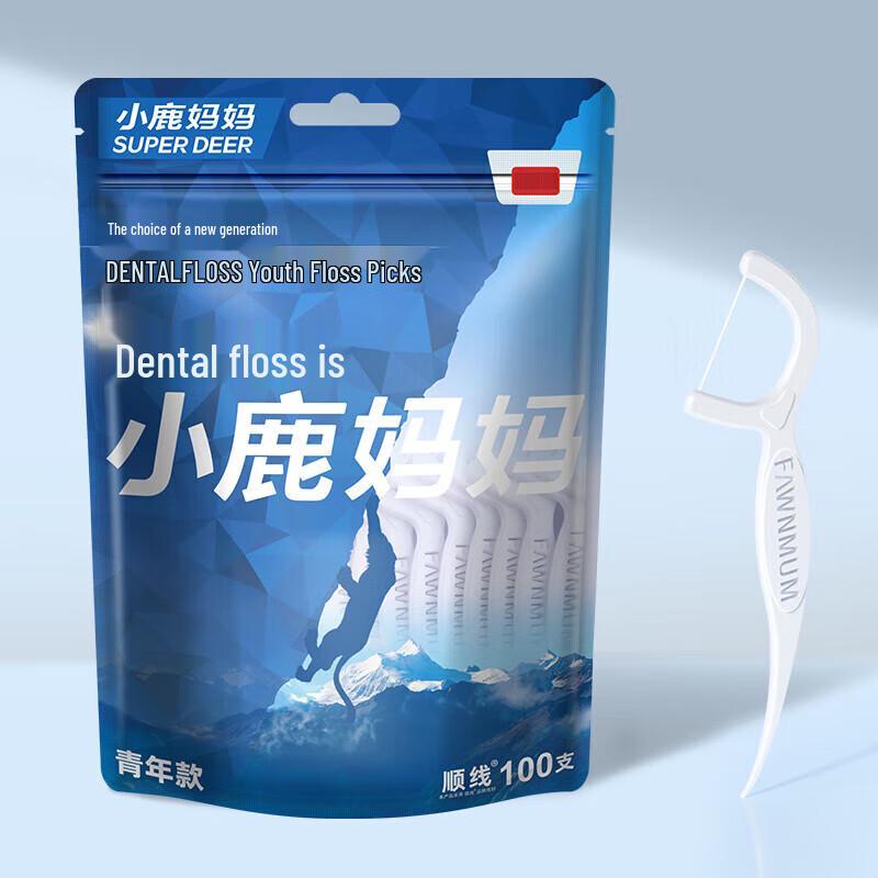 Xiaoluma Smooth Round Dental Floss Sticks