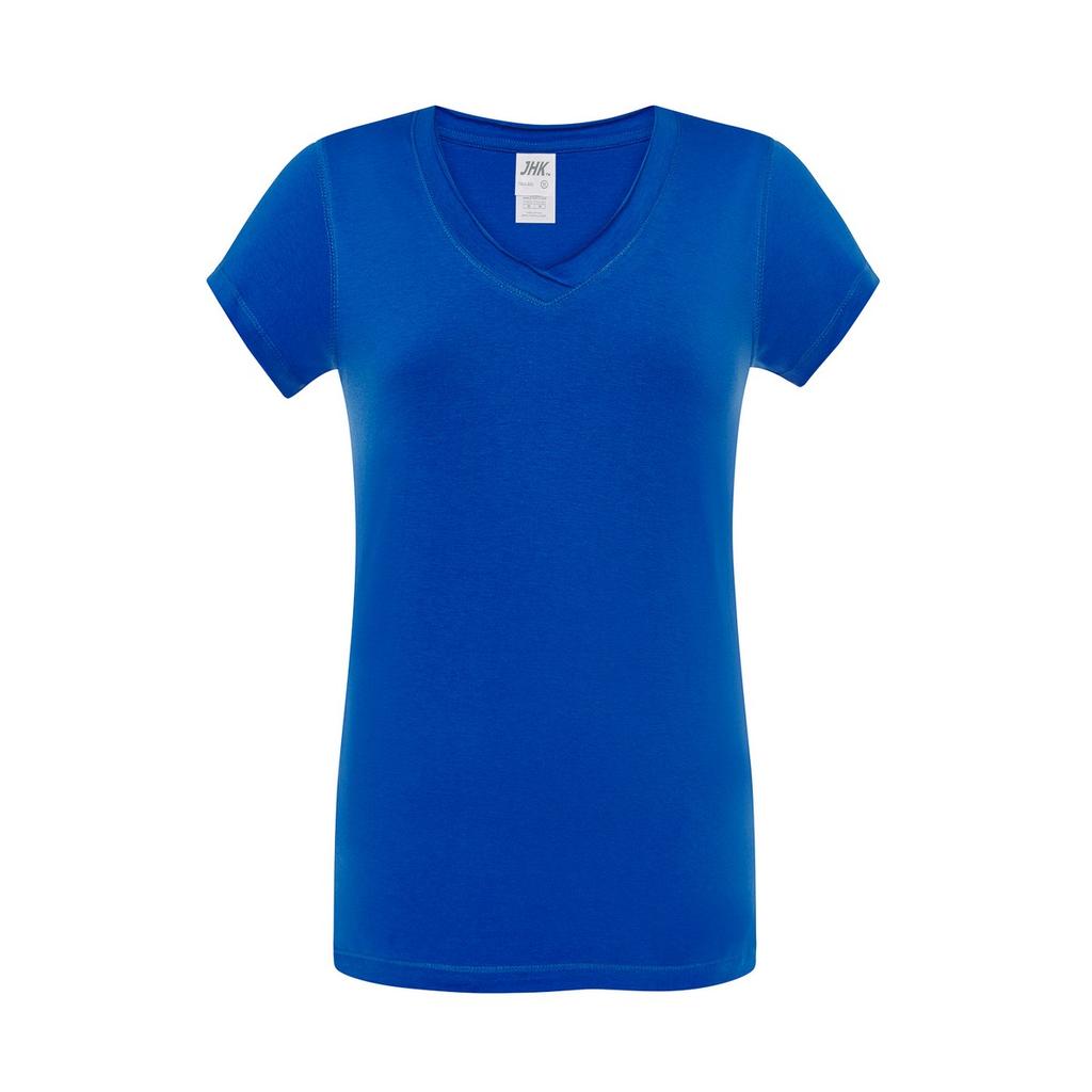 JHK Womens/Ladies Sicilia V Neck T-Shirt