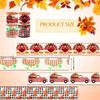 Thanksgiving 5 Yards Pumpkin Orange Ribbon for Crafting and Gift Wrapping Fall Harvest Polyester Ribbons