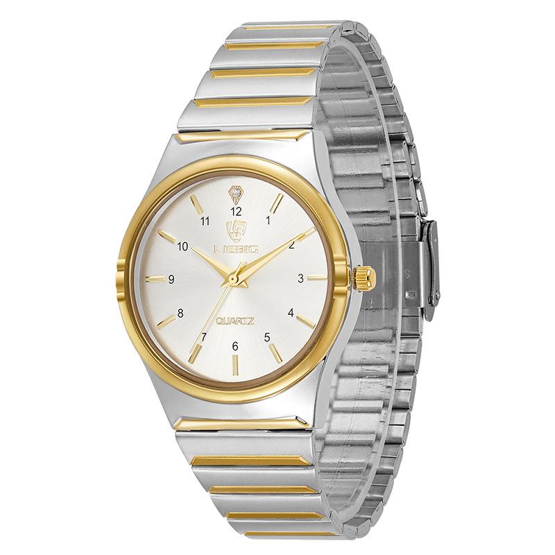 

SKMEIКлассические модные часы со стальным ремешком для пары, горячая распродажа, мужские и женские водонепроницаемые кварцевые часы