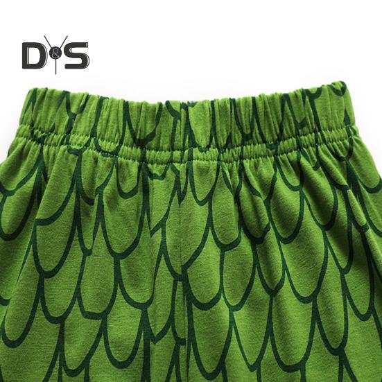 Pijamale pentru copii cu dinozauri, set de 2 piese, pijamale pentru copii, pijamale cu imprimeu de desene animate, pijamale de casă prietenoase cu pielea