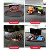 Car Anti-Slip Storage Mat Phone Holder Dashboard Organizer Washable Heat-Resistant Free Rotation Auto Phone Holder with Parking Number