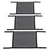 Car Ceiling Cargo Net Pocket with Double Zipper Roof Storage Organizer Mesh Bag Easy Installation for Sedan Interior