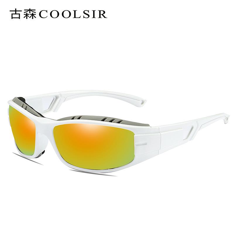 

Поляризованные солнцезащитные очки мужские солнцезащитные очки для спорта на открытом воздухе велосипедный велосипед пылезащитные поляризационные очки As shown