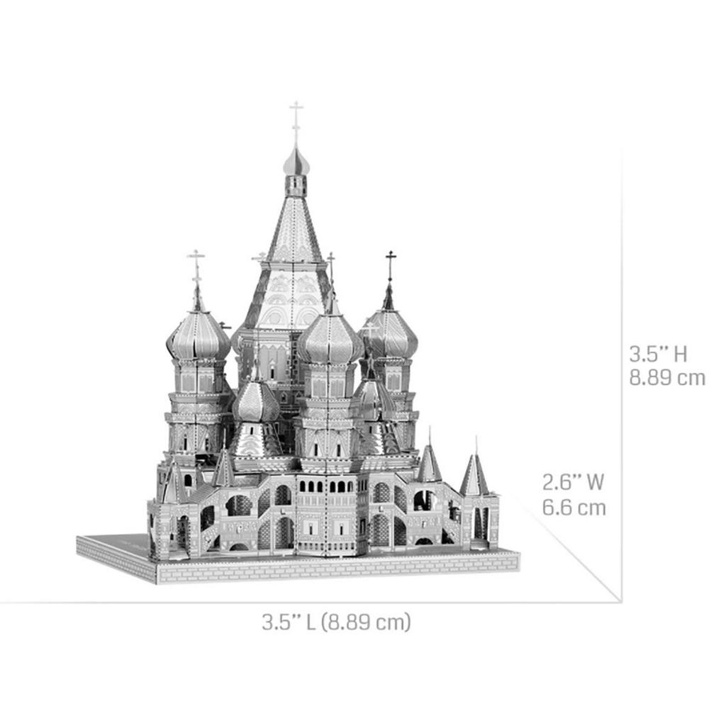 3D Metal DIY Puzzle Model Kit for Adults: Interlocking Educational Toy