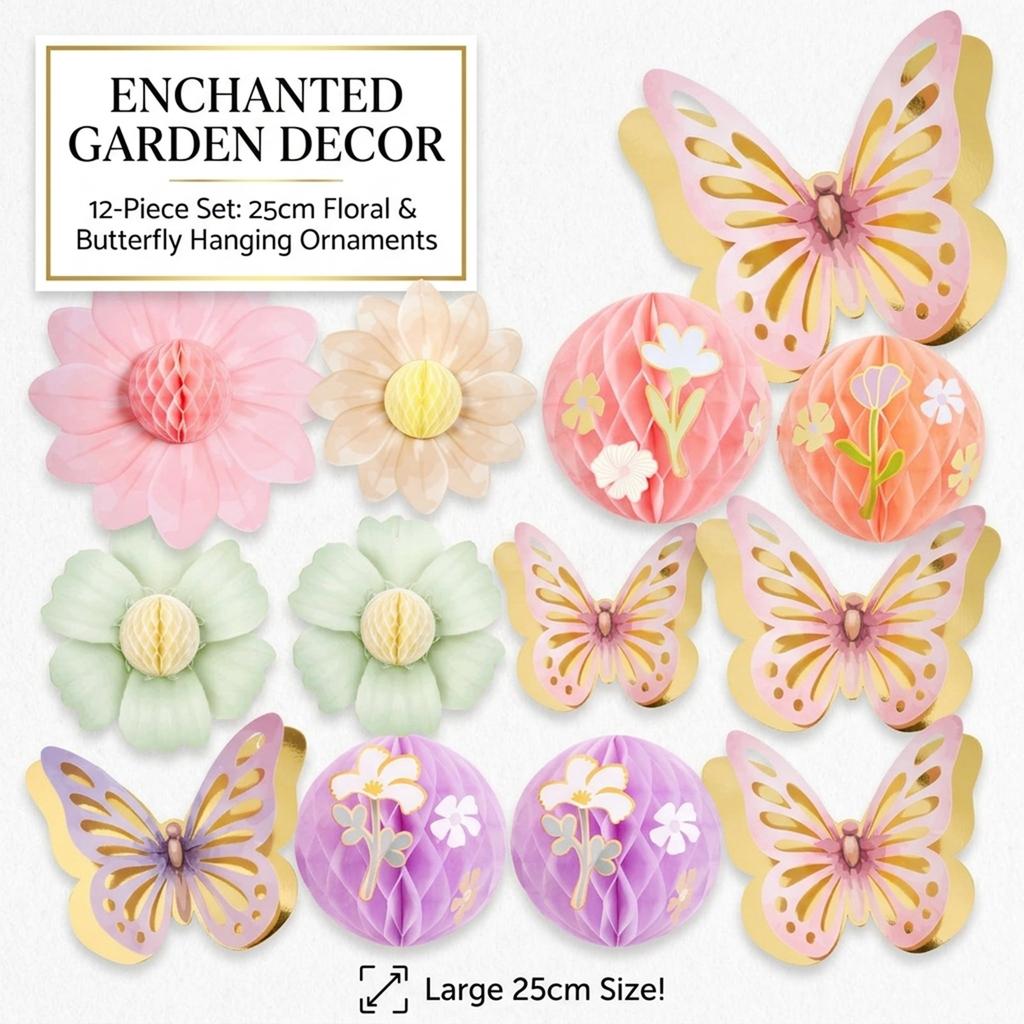 Flower Honeycomb Party Decoration Hanging Paper Flower Honeycomb Pendant