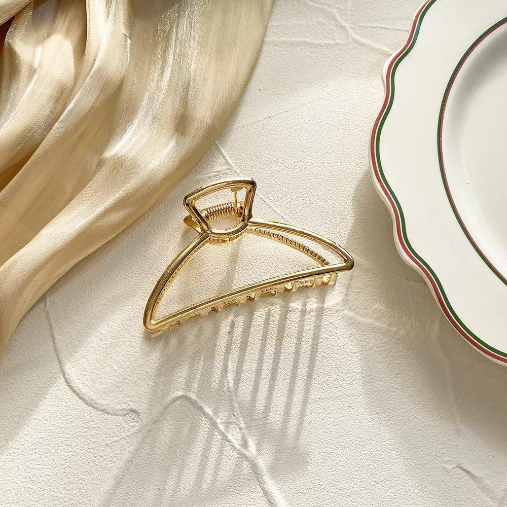 

Елегантна металева шпилька-краб для волосся з бантом та перлами - Великий французький затискач-акула та набір шпильок-невидимок