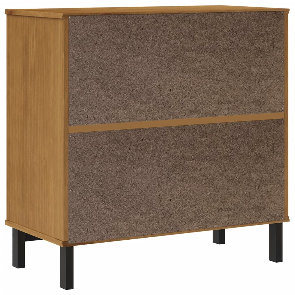 Sideboard FLAM 80x40x80 cm Solid Pine Wood