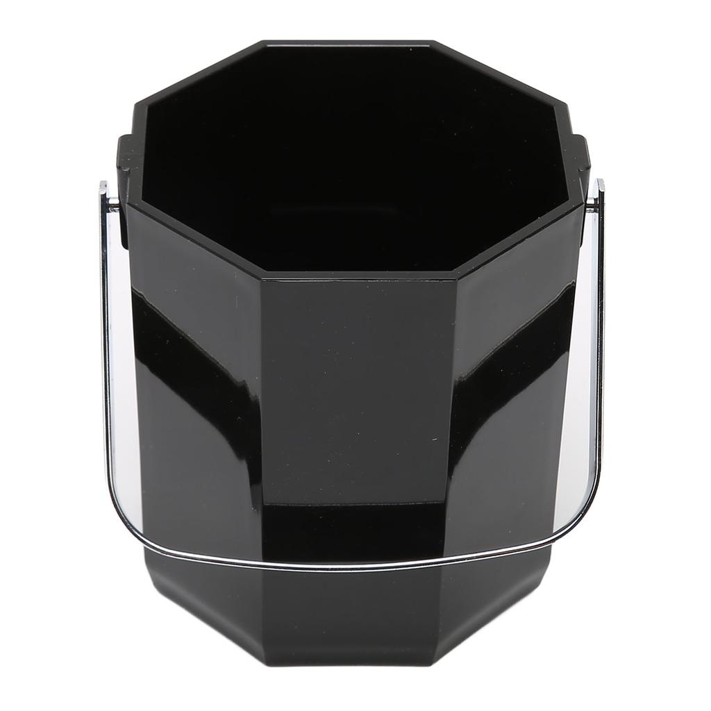 Champagne Bucket Stainless Steel Handle Strong Acrylic Multi Purpose Ice Cube Bucket for Family Bar Camping
