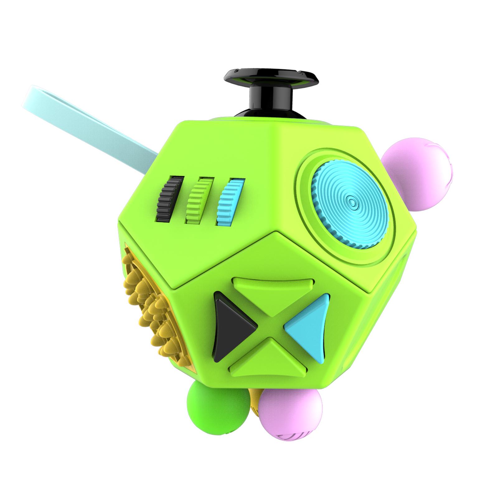 

12-Sided Second Generation Decompression Puzzle Cube - Creative Stress Relief Toy