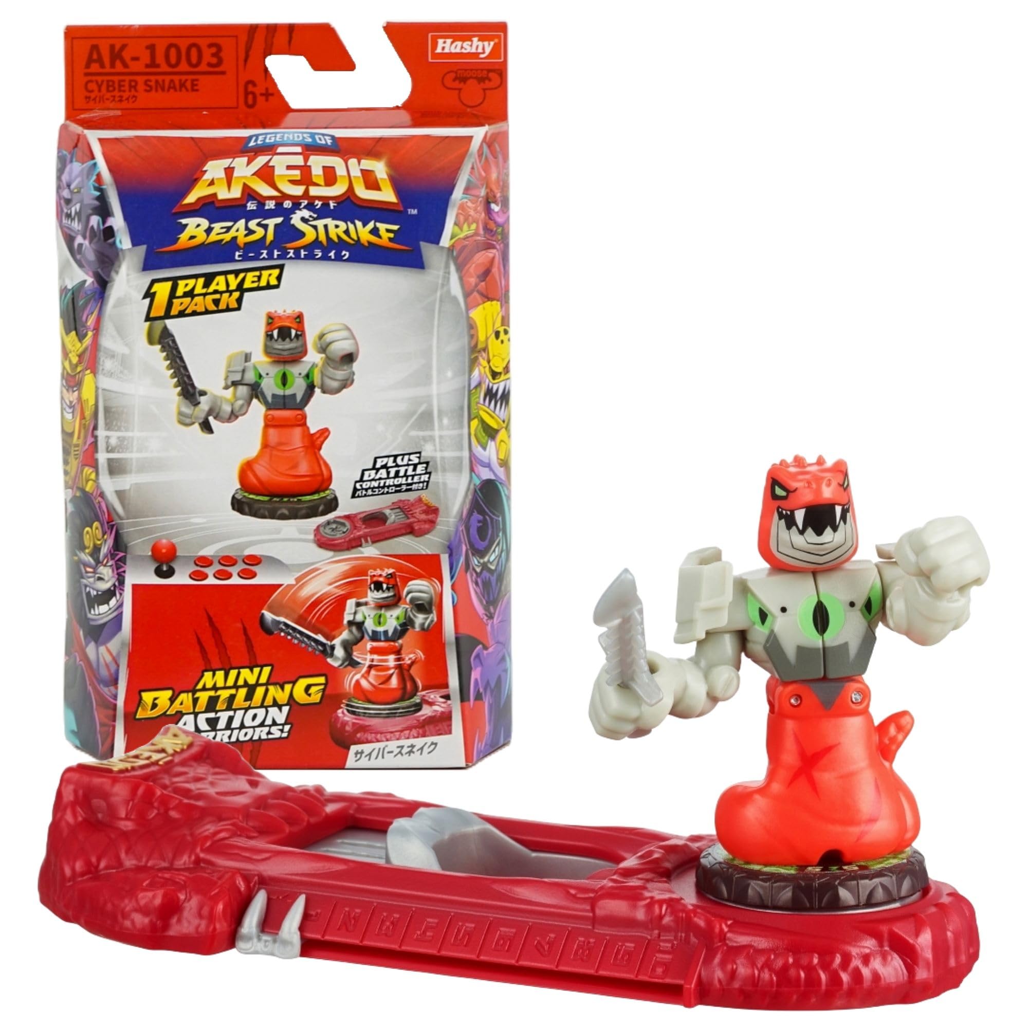 Hussie Top In AKEDO Single Pack Cyber Snake AK-1003